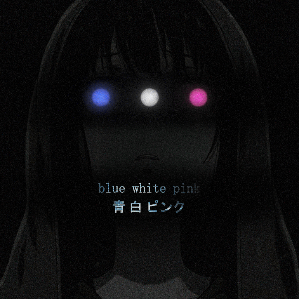 Blue White Pink